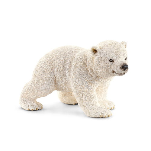 Schleich 2.6'' Polar Bear Cub Walking Animal Action Figure Kids Toy 3-8y