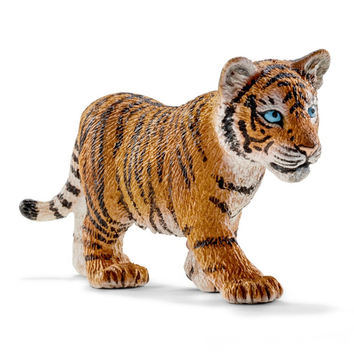 Schleich 2.8'' Tiger Cub Animal Action Figure Kids Toy 3-8y