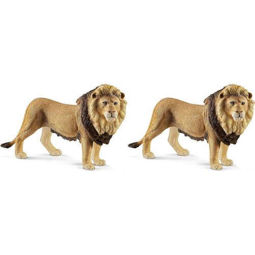 2PK Schleich Kids/Childrens Toy Figurine Lion 3y+