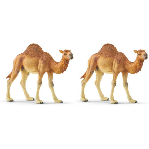 2PK Schleich 5.5'' Dromedary Animal Action Figure Kids Toy 3-8y