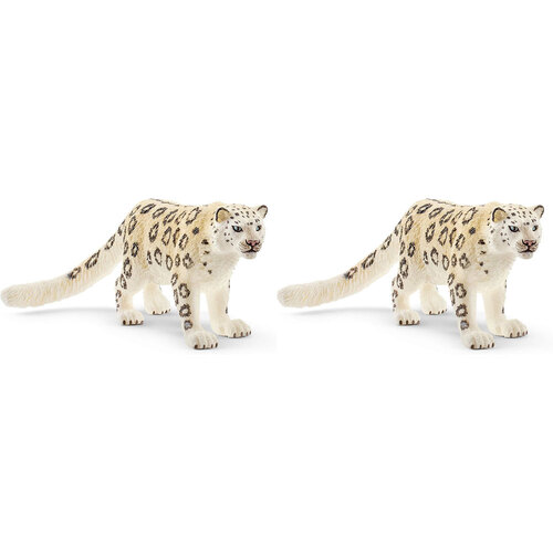 2PK Schleich Kids/Childrens Toy Figurine Snow Leopard 3y+