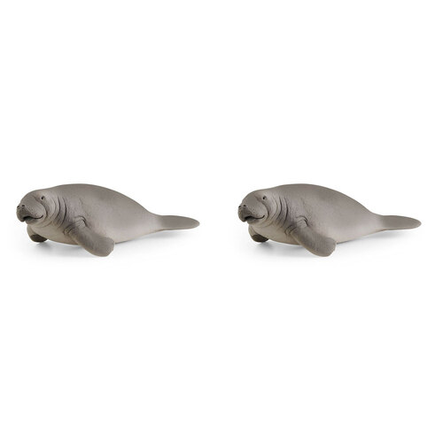 2PK Schleich Kids/Childrens Toy Figurine Manatee 3y+