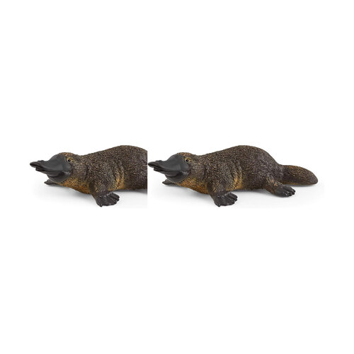 2PK Schleich Kids/Childrens Toy Figurine Platypus 3y+