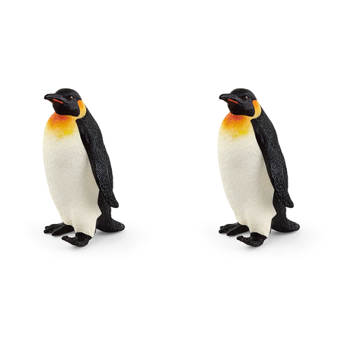2PK Schleich 2'' Emperor Penguin Animal Action Figure Kids Toy 3-8y