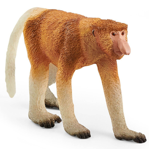 Schleich 3.9'' Proboscis Monkey Animal Action Figure Kids Toy 3-8y