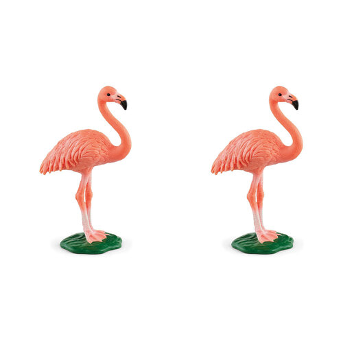 2PK Schleich Kids/Childrens Toy Figurine Flamingo 3y+