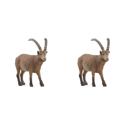 2PK Schleich 3.6'' Ibex Animal Action Figure Kids/Children Toy 3-8y