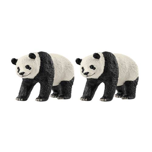 2PK Schleich Giant Panda 2025 Release Animal Figure/Sculpture Toy 3y+
