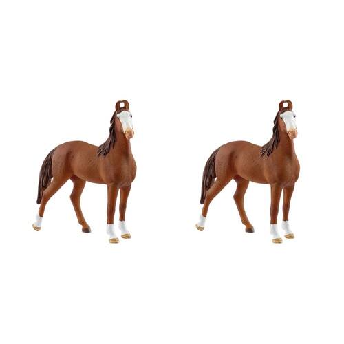 2PK Schleich Marwari Mare Animal Figure/Sculpture Toy 3y+