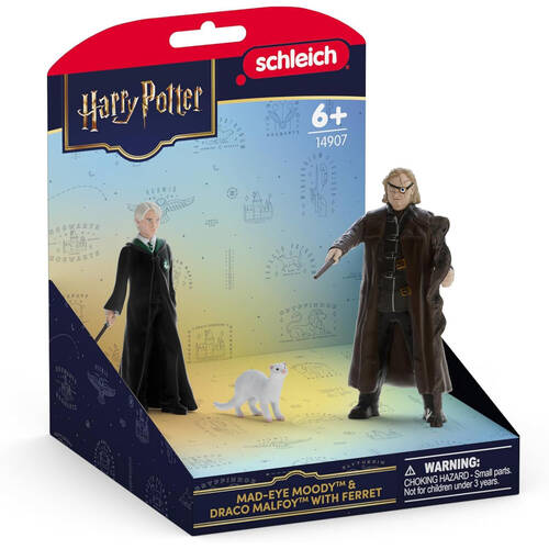 Schleich Mad-Eye Moody and Draco Malfoy Harry Potter Vinyl Figure Toy 3y+