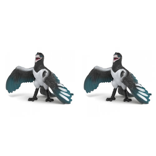 2PK Schleich Pinkie the Magpie School of Magic Animals Vinyl Figure Toy 3y+