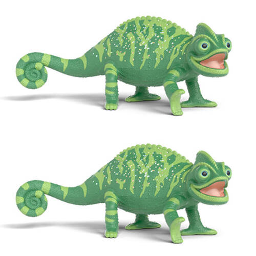 2PK Schleich Caspar The Chamaeleon School of Magic Animals Vinyl Figure Rainbow 3y+