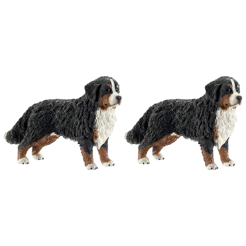 2PK Schleich Kids/Childrens Toy Figurine Bernese Mountain Dog Female 3y+