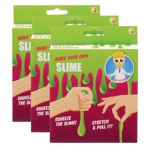 3PK Discovery Make Your Own Slime 17cm