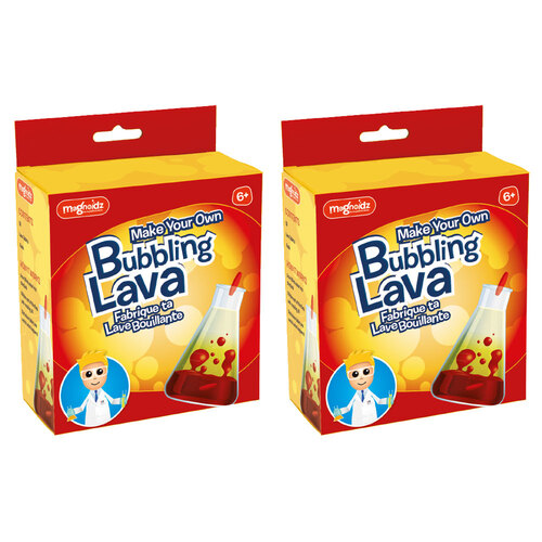 2PK Magnoidz Bubbling Lava Experiment Kit 17cm