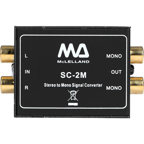 STEREO TO MONO AUDIO CONVERTER PASSIVE