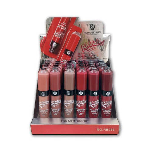 24PK SwissCare Matte Liquid Lipstick Cosmetic Lip Makeup Womens Assorted