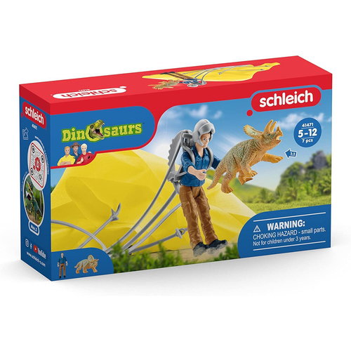Schleich Kids/Childrens Toy Figurine Parachute Rescue 3y+