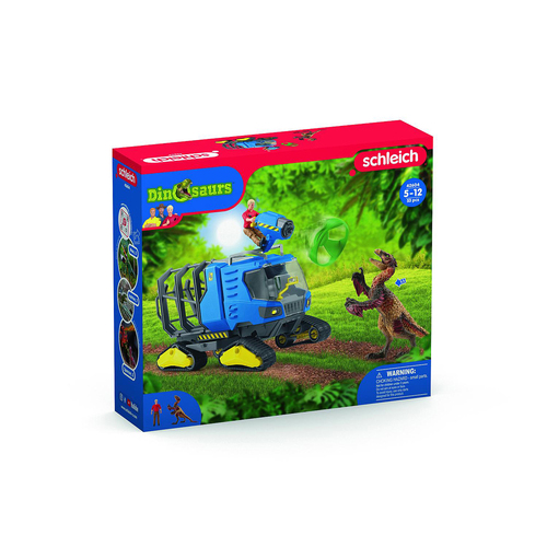 53pc Schleich Track Vehicle/Dinosaur Action Figure Kids Toy Play Set 5-12y