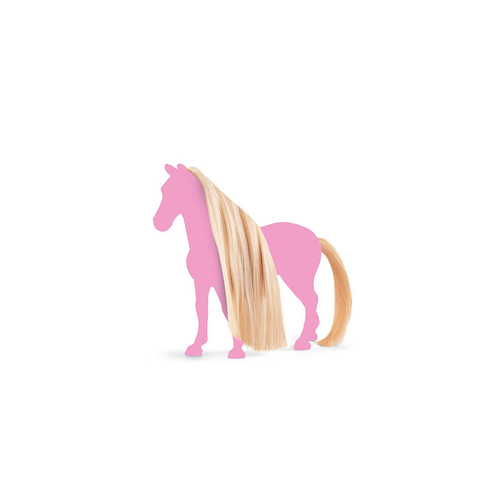 2pc Schleich Beauty Horse Hair/Mane & Tail Kids Toy Set Blonde 3-8y