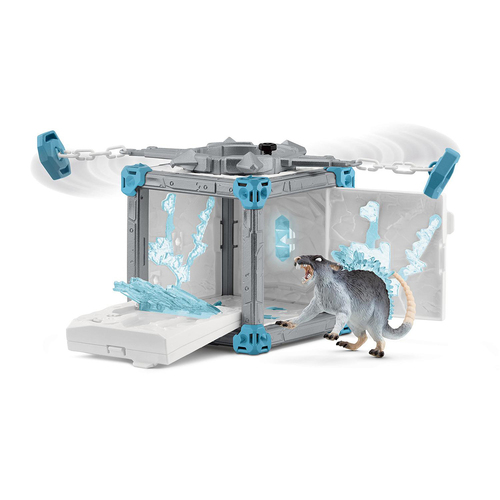 40pc Schleich BattleCave Ice Rat Action Figure Kids Toy Set 6-12y