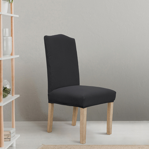 Apartmento Henley Linen Dining Chair Cover Steel
