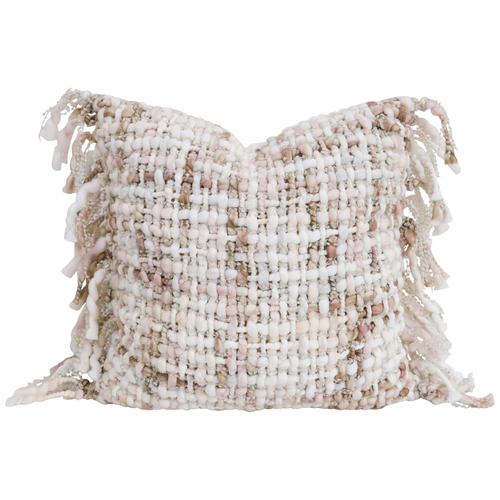 LVD Cushion Chunky Knit Pebble Home/Lounge Decor 50cm Square