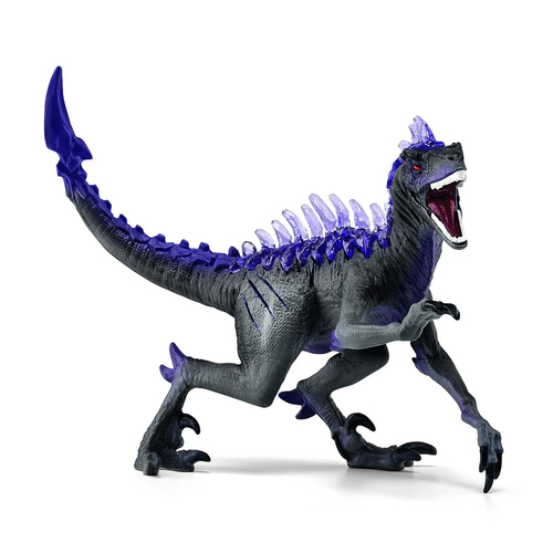Schleich 5.4'' Eldrador Shadow Raptor Action Figure Kids Toy 7-12y