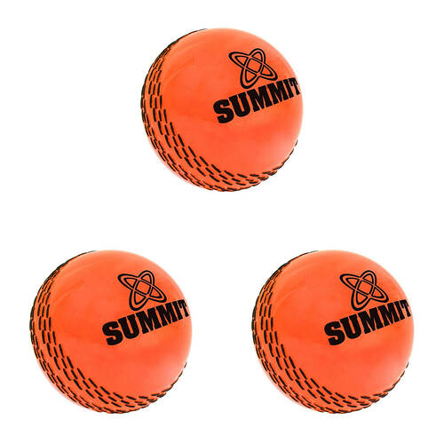 3PK Summit Global Fluro One Dayer Hollow Plastic Ball - Orange