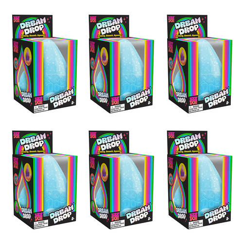 6PK Schylling Dream Drop Nee Doh Kids/Childrens Toy - Assorted 3y+