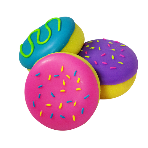 Schylling Nee Doh Jelly Dohnut Kids Squeeze Toy 8cm Assorted 3y+