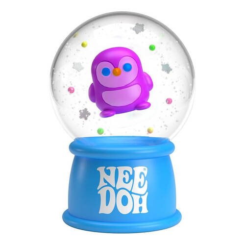 Schylling Squish n Flow Snow Globe Nee Doh Christmas Toy - Assorted 3y+