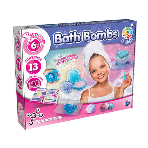 Science 4 You Bath Bombs Kids Art/Craft Kit 8y+