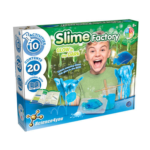 Science 4 You Slime Factory GID Kids Educational Science Kit 8y+