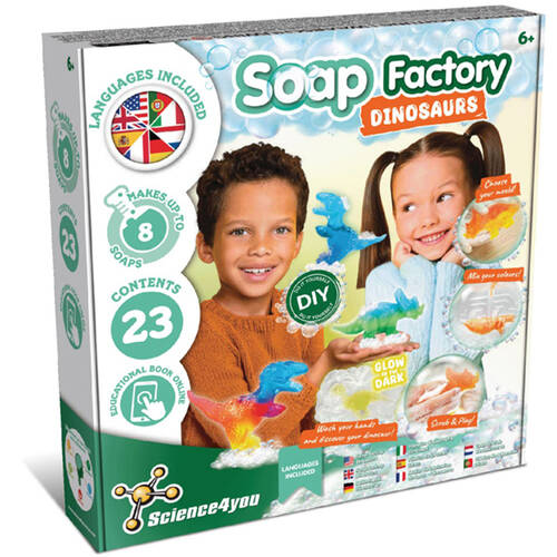 Science 4 You Soap Factory Dinosaurs Kids Craft Art Kit 8y+