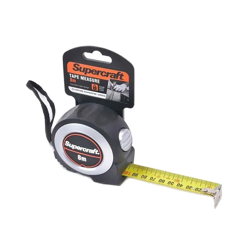Supercraft Tape Measure 8M Self Lock DIY Construction Tool