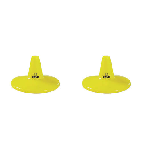 2PK Summit Global Plastic Batting Tee Large 25x12cm - Yellow