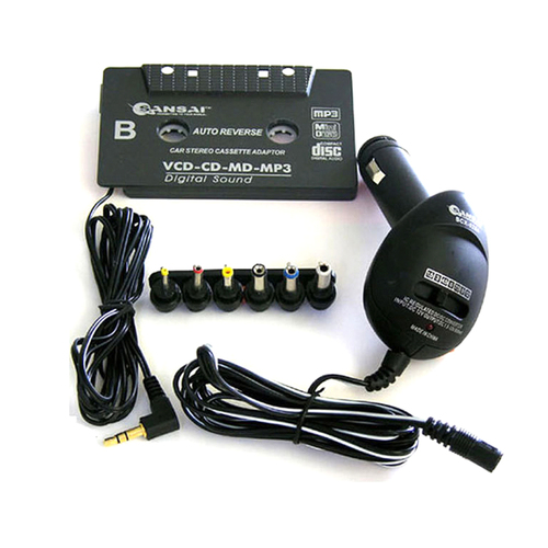 Sansai Portable VCD/CD/MD/MP3 Car Adaptor Kit