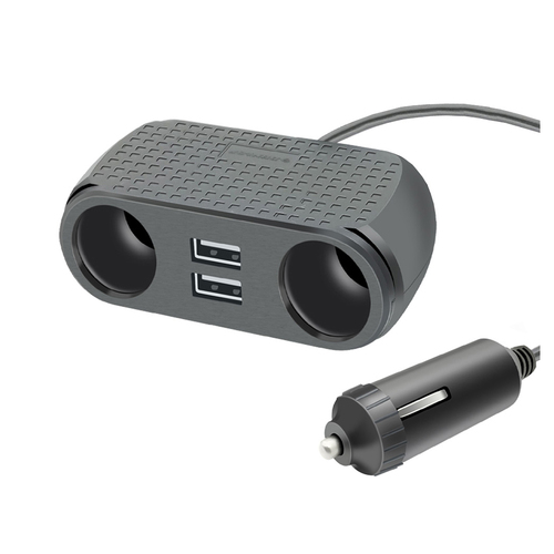 Sansai In-Car Lighter Socket Power Supply Adapter