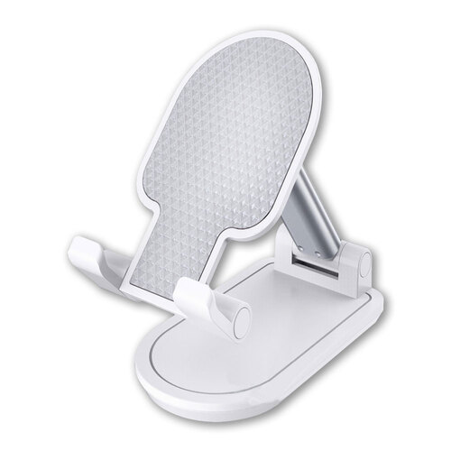 Sansai Foldable Phone Stand - White