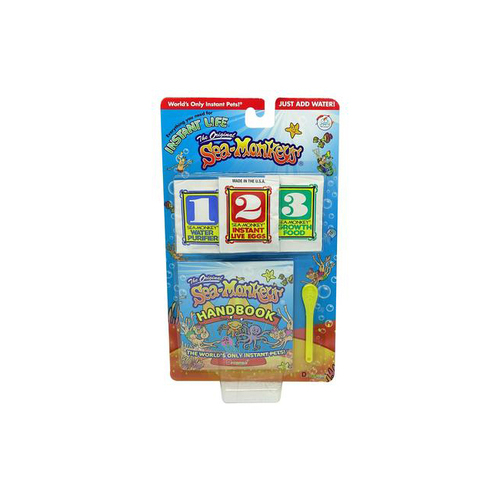 The Original Sea-Monkeys Instant Life Blister Card Set 25.5cm Toy 6y+