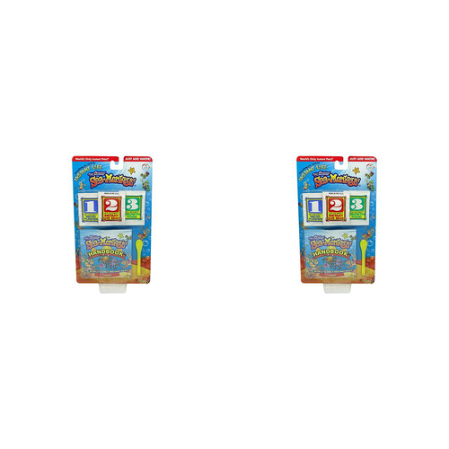 2x  The Original Sea-Monkeys Instant Life Blister Card Set 25.5cm Toy 6y+