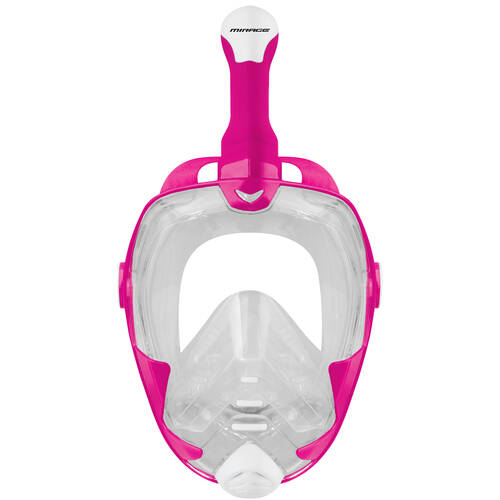 2pc Mirage Galaxy2 Snorkelling Mask & Snorkels Adult Set S/M Pink