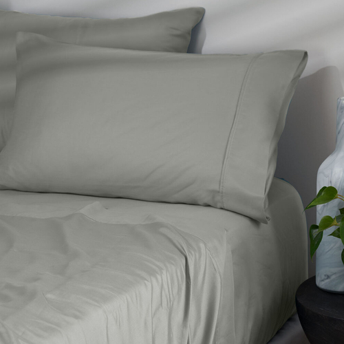 Morrissey King Bed 900TC Cotton Rich Sheet Set Silver