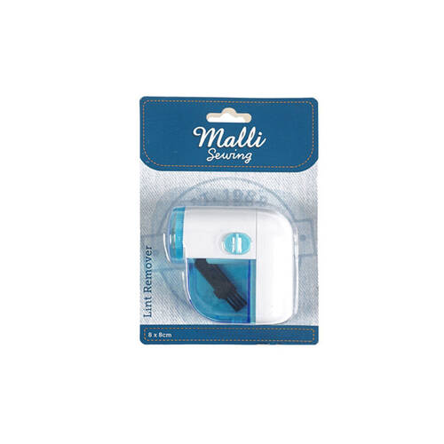 Malli Sewing Portable Plastic Lint Remover Fabric Shaver 128x4cm - Blue