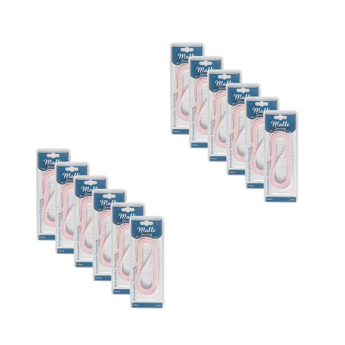 12PK Malli Sewing 1-Pair Holographic/Reflective Shoelaces 100cm - Assorted