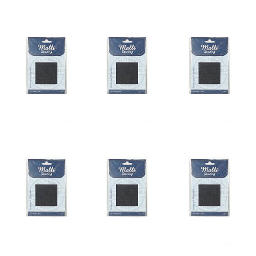 6PK Malli Sewing  Iron On Mender Denim Repair Patches Assorted