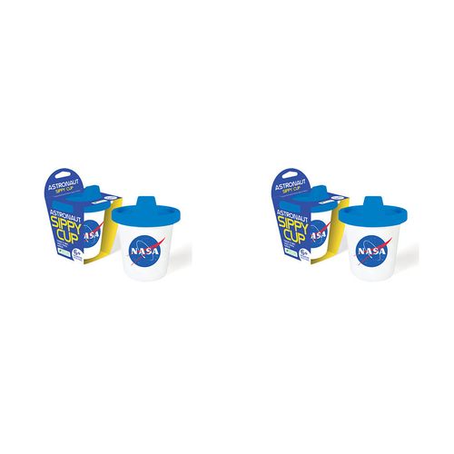 2PK Gamago NASA 207ml Sippy Cup Baby/Toddler Drinkware 6m+
