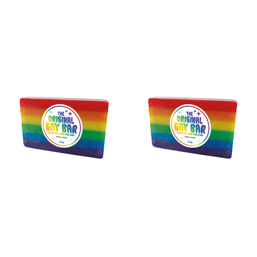 2PK Gamago The Original Gay Bar Soap Hand/Body/Face Bath Shower Wash