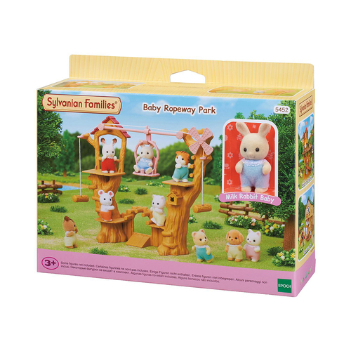 6pc Sylvanian Families Baby Ropeway Park Kids Miniature Toy 3y+